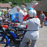 Do Chyšek se sjely motocykly, auta i traktory pro pamětníky