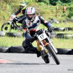 Závody malých motorek zpestřily prázdninový víkend