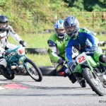 Závody malých motorek zpestřily prázdninový víkend