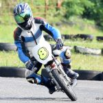 Závody malých motorek zpestřily prázdninový víkend