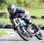 Závody malých motorek zpestřily prázdninový víkend