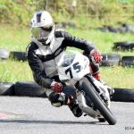 Závody malých motorek zpestřily prázdninový víkend