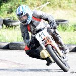 Závody malých motorek zpestřily prázdninový víkend