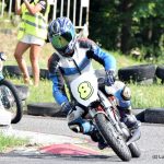 Závody malých motorek zpestřily prázdninový víkend