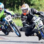 Závody malých motorek zpestřily prázdninový víkend