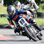 Závody malých motorek zpestřily prázdninový víkend