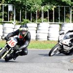Závody malých motorek zpestřily prázdninový víkend