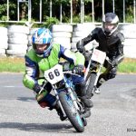 Závody malých motorek zpestřily prázdninový víkend