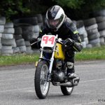Závody malých motorek zpestřily prázdninový víkend