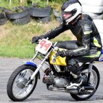 Závody malých motorek zpestřily prázdninový víkend