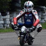 Závody malých motorek zpestřily prázdninový víkend