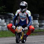 Závody malých motorek zpestřily prázdninový víkend