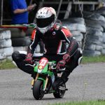 Závody malých motorek zpestřily prázdninový víkend