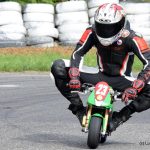 Závody malých motorek zpestřily prázdninový víkend