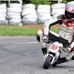 Závody malých motorek zpestřily prázdninový víkend