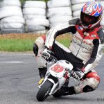 Závody malých motorek zpestřily prázdninový víkend