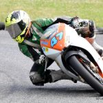 Závody malých motorek zpestřily prázdninový víkend