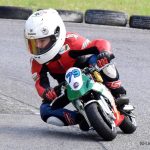 Závody malých motorek zpestřily prázdninový víkend