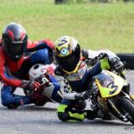 Závody malých motorek zpestřily prázdninový víkend