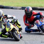 Závody malých motorek zpestřily prázdninový víkend