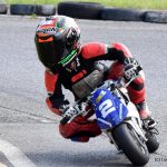 Závody malých motorek zpestřily prázdninový víkend