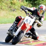 Závody malých motorek zpestřily prázdninový víkend
