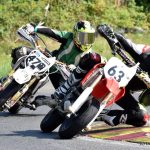 Závody malých motorek zpestřily prázdninový víkend