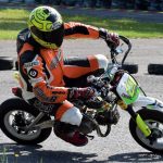 Závody malých motorek zpestřily prázdninový víkend