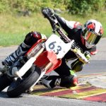 Závody malých motorek zpestřily prázdninový víkend