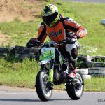 Závody malých motorek zpestřily prázdninový víkend