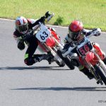 Závody malých motorek zpestřily prázdninový víkend
