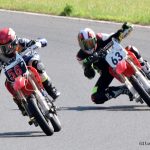 Závody malých motorek zpestřily prázdninový víkend