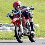 Závody malých motorek zpestřily prázdninový víkend