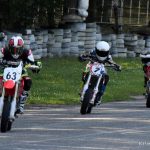 Závody malých motorek zpestřily prázdninový víkend
