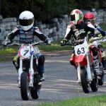 Závody malých motorek zpestřily prázdninový víkend