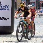 Závod v centru Písku ovládl jeden z nejlepších bikerů republiky