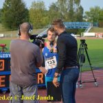 Atletická Velká cena Tábora nabídnula český rekord v běhu na 100 metrů