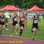 Atletická Velká cena Tábora nabídnula český rekord v běhu na 100 metrů