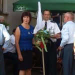Slavnostní znovuodhalení pomníku vojenským letcům podpořila čtyřčlenná letka
