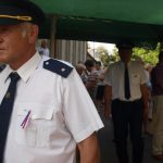Slavnostní znovuodhalení pomníku vojenským letcům podpořila čtyřčlenná letka