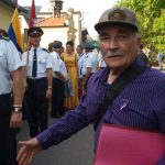 Slavnostní znovuodhalení pomníku vojenským letcům podpořila čtyřčlenná letka