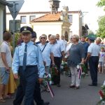 Slavnostní znovuodhalení pomníku vojenským letcům podpořila čtyřčlenná letka