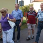 Slavnostní znovuodhalení pomníku vojenským letcům podpořila čtyřčlenná letka