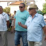 Slavnostní znovuodhalení pomníku vojenským letcům podpořila čtyřčlenná letka