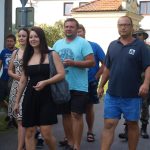 Slavnostní znovuodhalení pomníku vojenským letcům podpořila čtyřčlenná letka