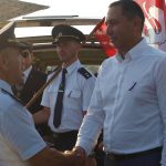 Slavnostní znovuodhalení pomníku vojenským letcům podpořila čtyřčlenná letka