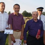 Slavnostní znovuodhalení pomníku vojenským letcům podpořila čtyřčlenná letka