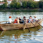 Po Jordáně plul středověký člun