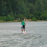 Na veselských pískovnách se odehrálo mistrovství v paddleboardingu