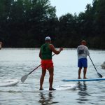 Na veselských pískovnách se odehrálo mistrovství v paddleboardingu